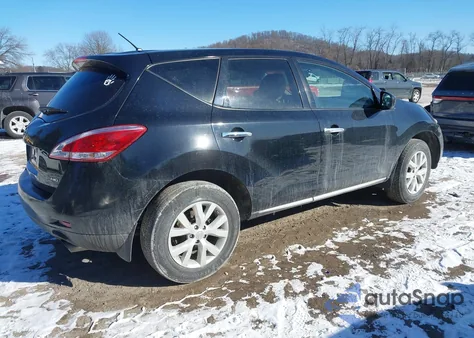 2012 Nissan Murano S from USA, damaged, VIN JN8AZ1MW7CW209000